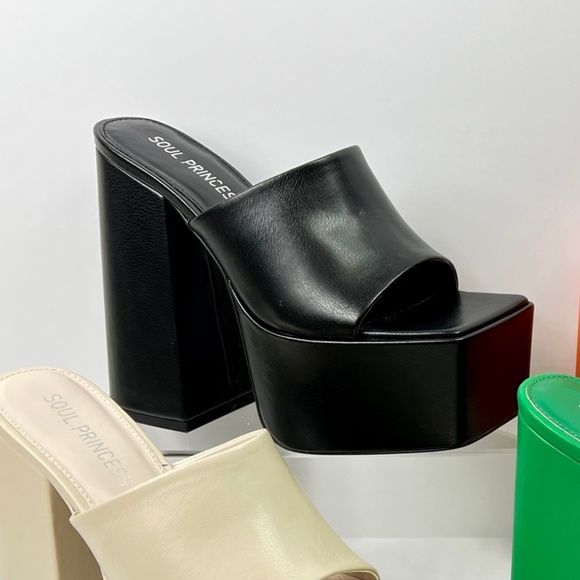 High Rise Platform Heels - Picture 1 of 1